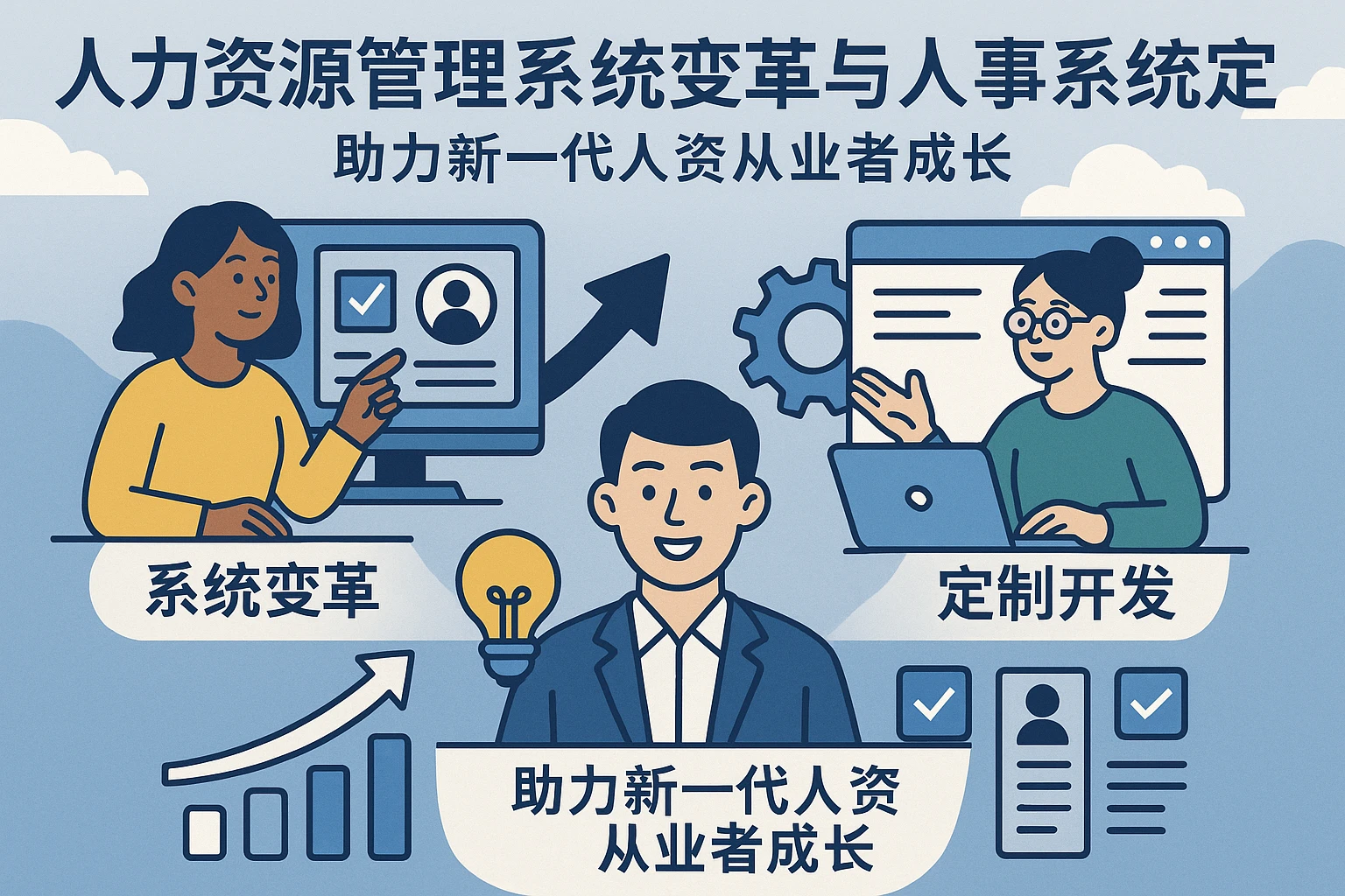 人力资源管理系统变革与人事系统定制开发：助力新一代人资从业者成长