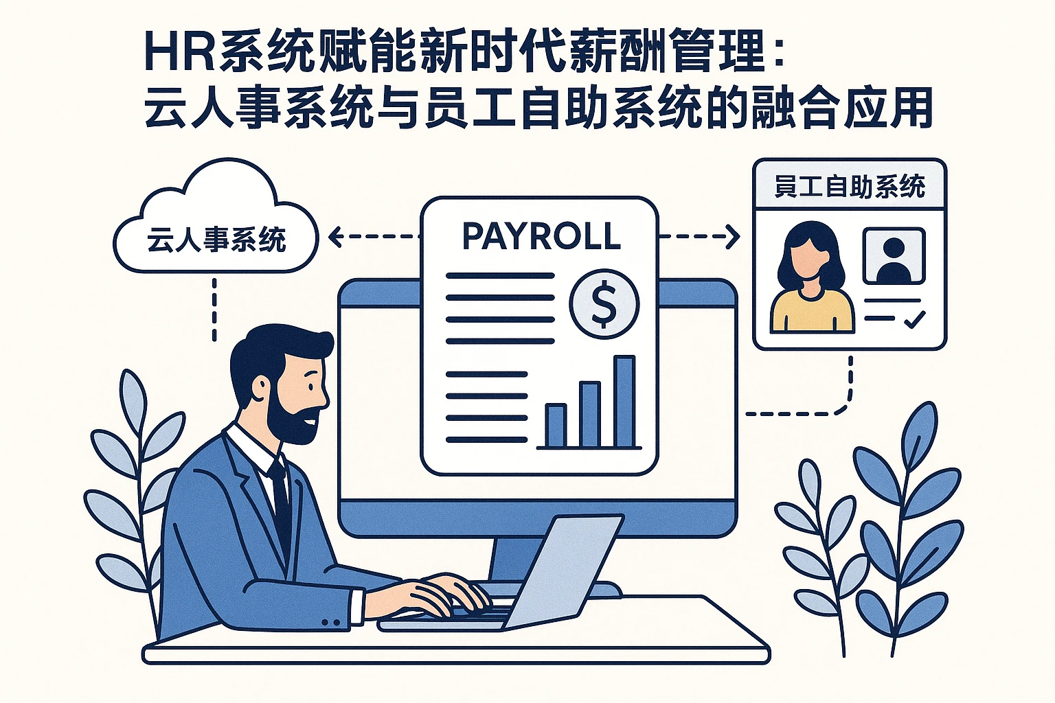 HR系统赋能新时代薪酬管理：云人事系统与员工自助系统的融合应用