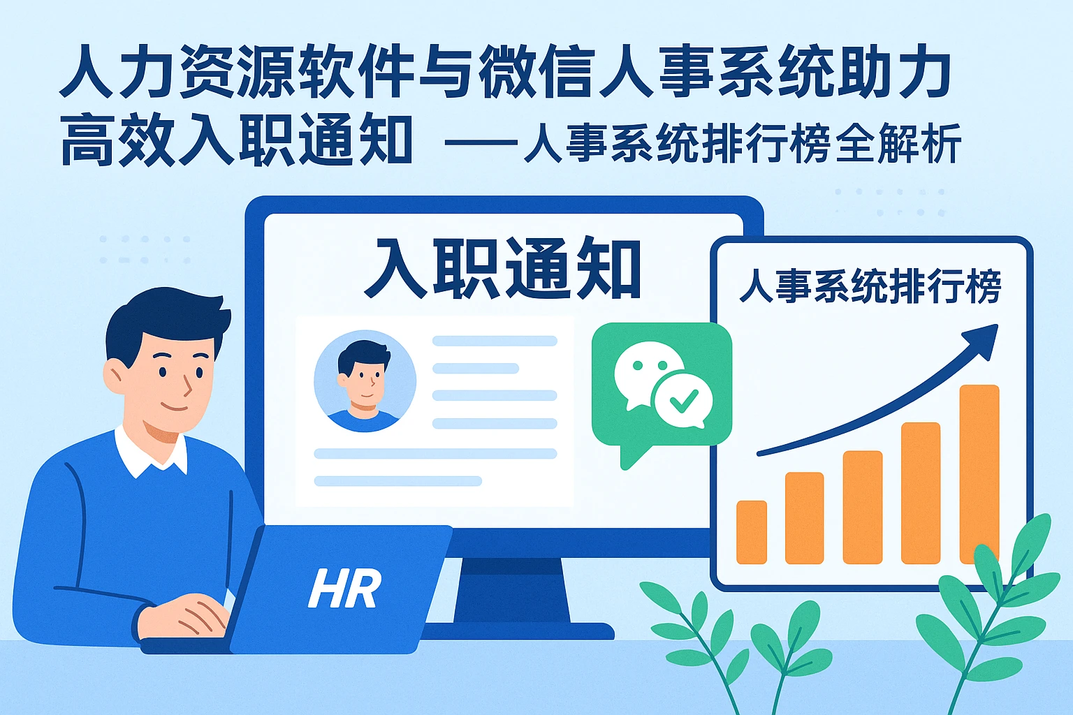 人力资源软件与微信人事系统助力高效入职通知——人事系统排行榜全解析