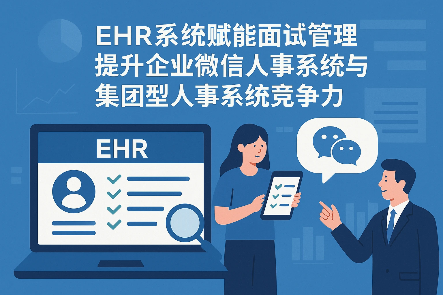 EHR系统赋能面试管理，提升企业微信人事系统与集团型人事系统竞争力