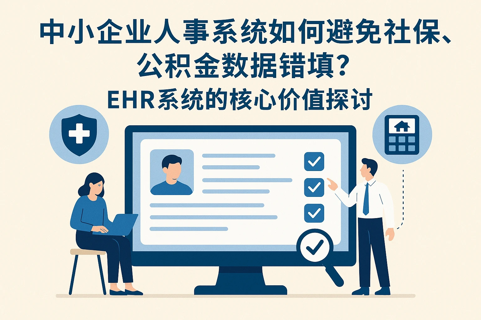 中小企业人事系统如何避免社保、公积金数据错填？EHR系统的核心价值探讨