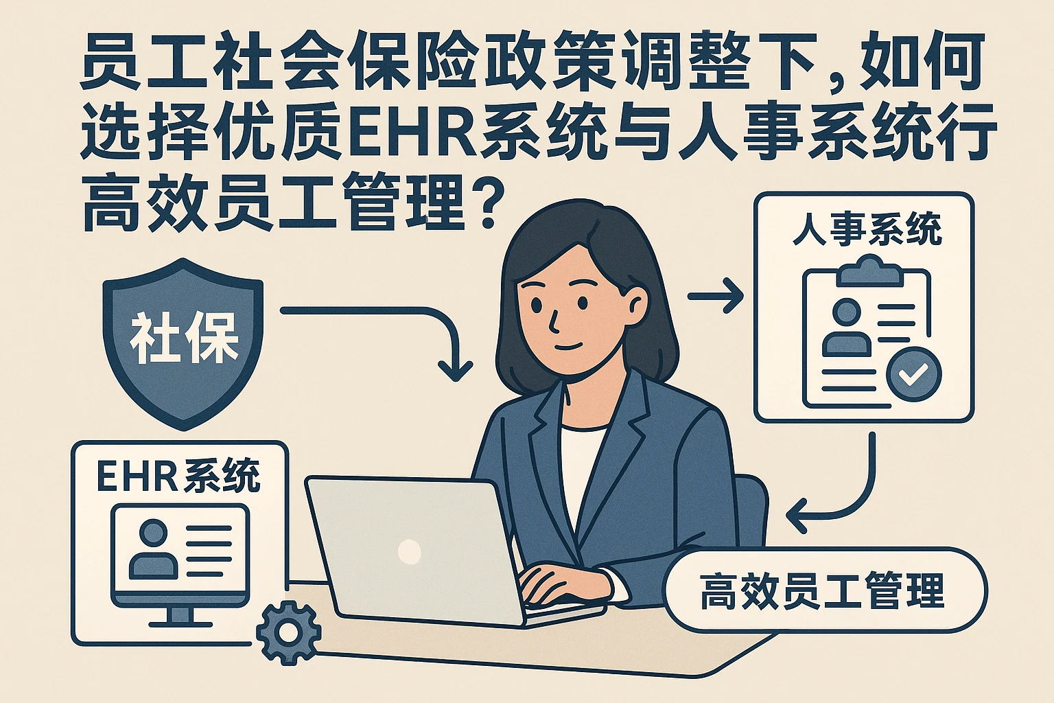 员工社会保险政策调整下，如何选择优质ehr系统与人事系统进行高效员工管理？