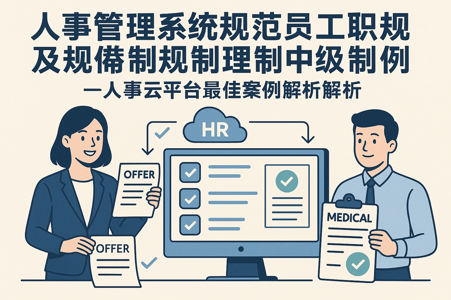 人事管理系统在规范员工入职及体检合规处理中的应用——人事云平台最佳案例解析