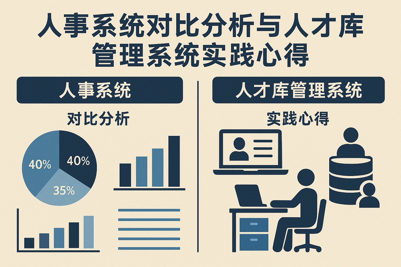 人事系统对比分析与人才库管理系统实践心得