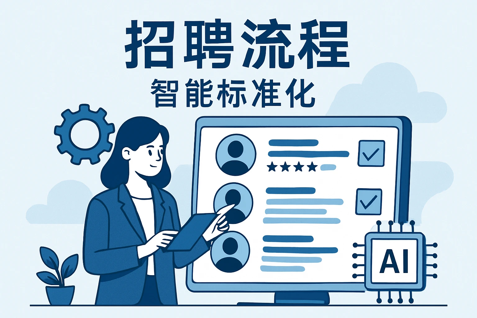 招聘流程的智能标准化