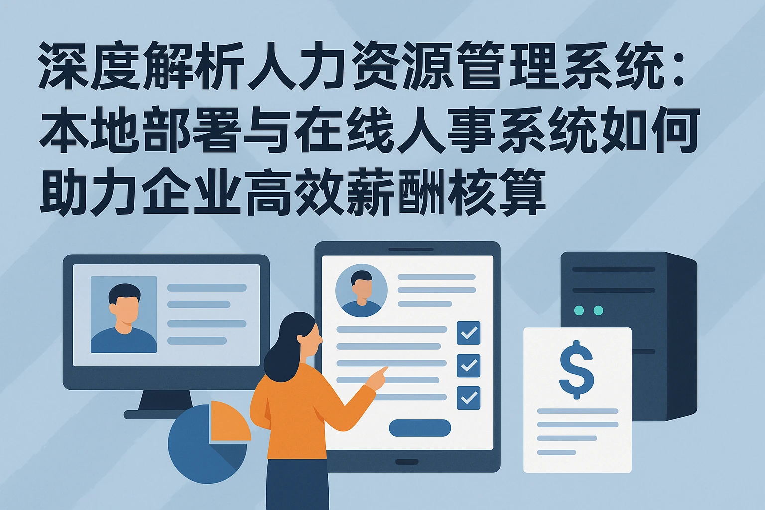 深度解析人力资源管理系统：本地部署与在线人事系统如何助力企业高效薪酬核算