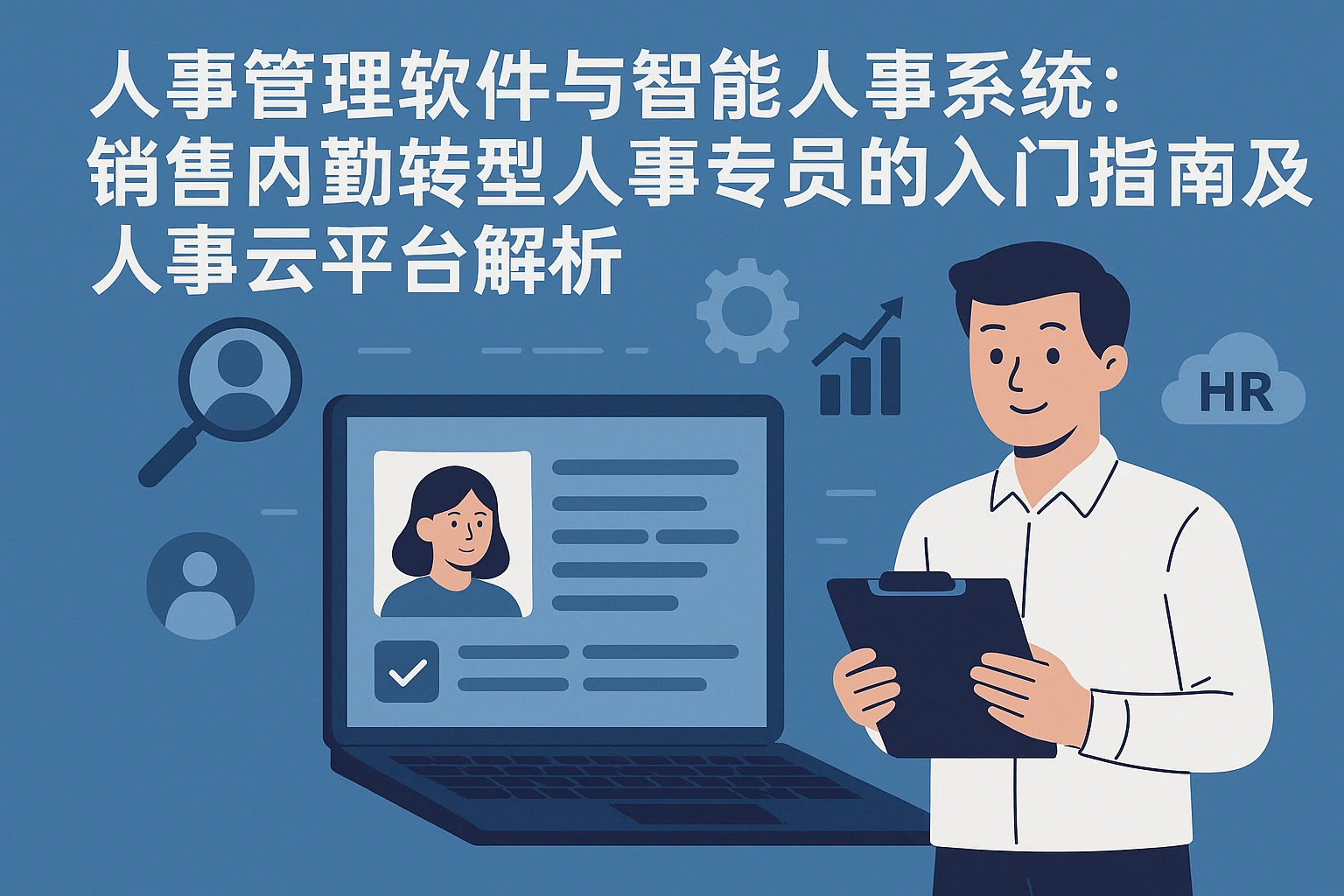 人事管理软件与智能人事系统：销售内勤转型人事专员的入门指南及人事云平台解析