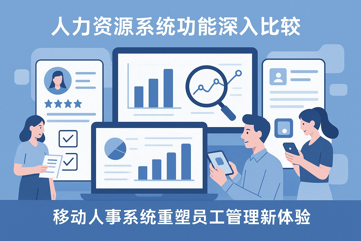 人力资源系统功能深入比较，移动人事系统重塑员工管理新体验