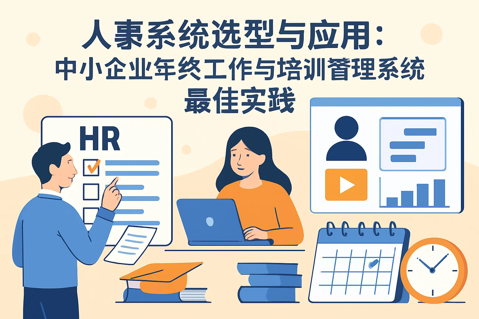 人事系统选型与应用：中小企业年终工作与培训管理系统最佳实践
