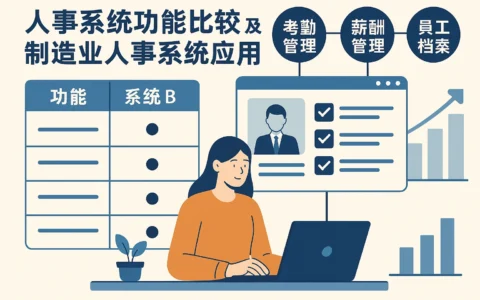 人事系统功能比较及制造业人事系统应用全解
