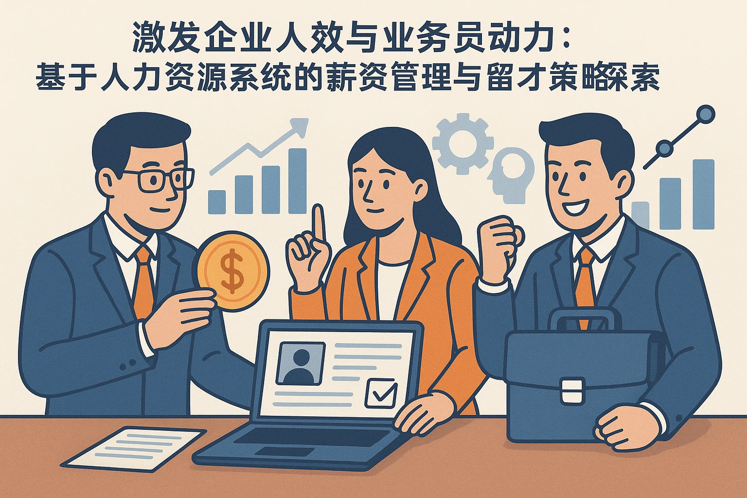 激发企业人效与业务员动力：基于人力资源系统的薪资管理与留才策略探索