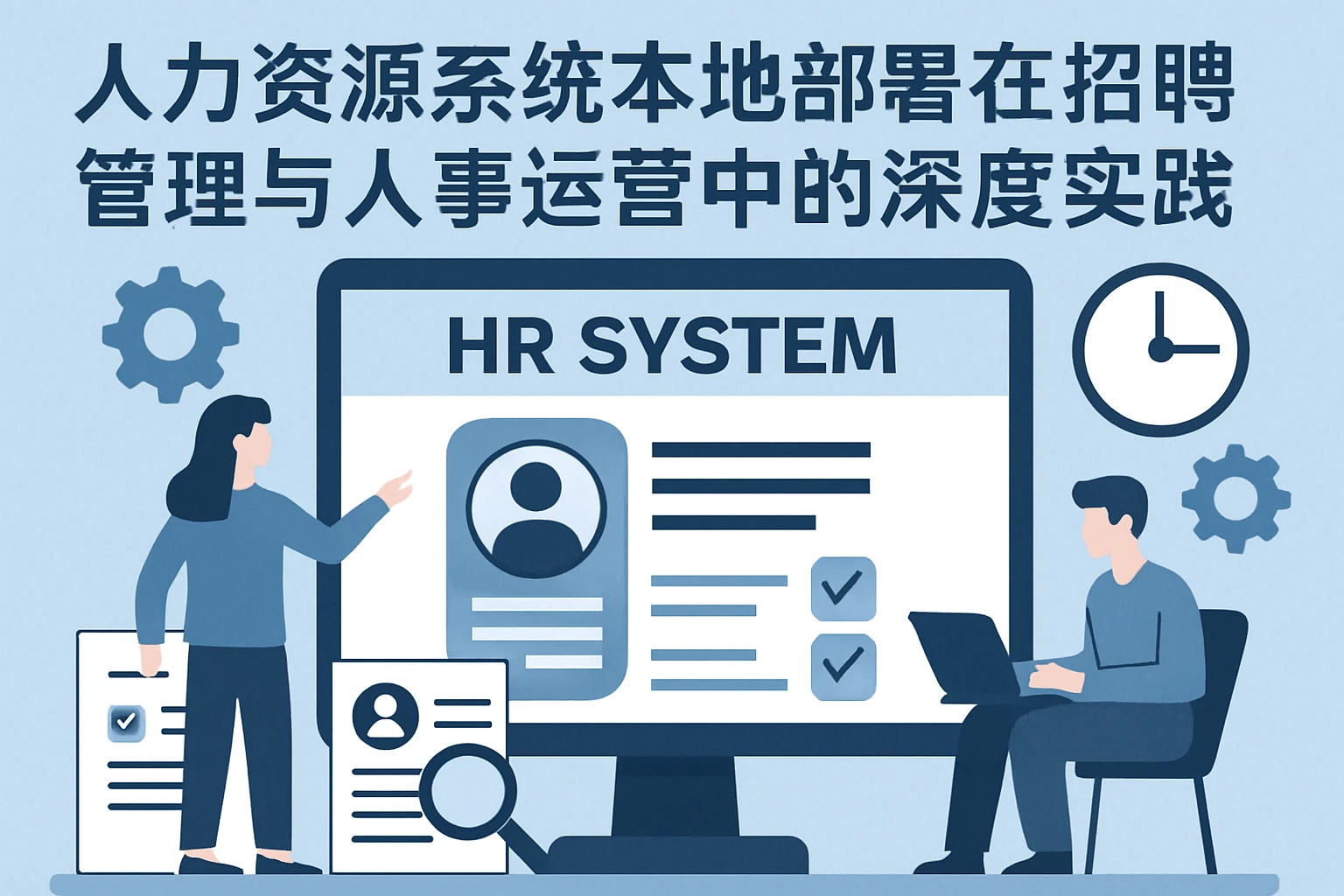 人力资源系统本地部署在招聘管理与人事运营中的深度实践