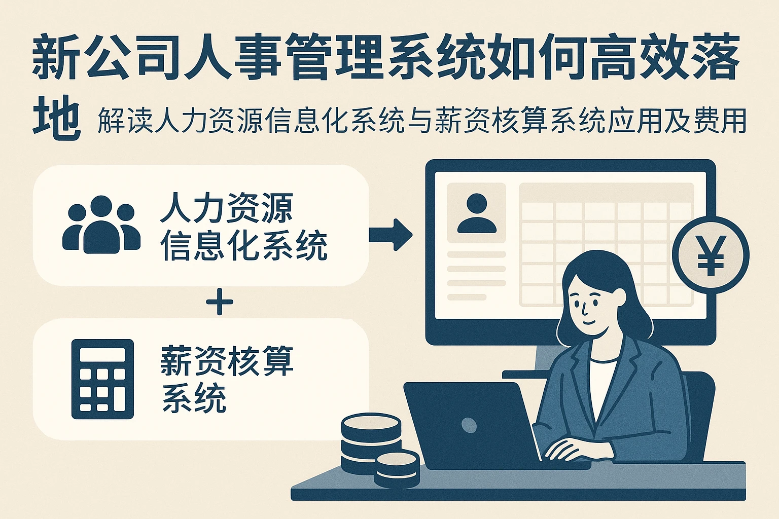 新公司人事管理系统如何高效落地——解读人力资源信息化系统与薪资核算系统应用及费用