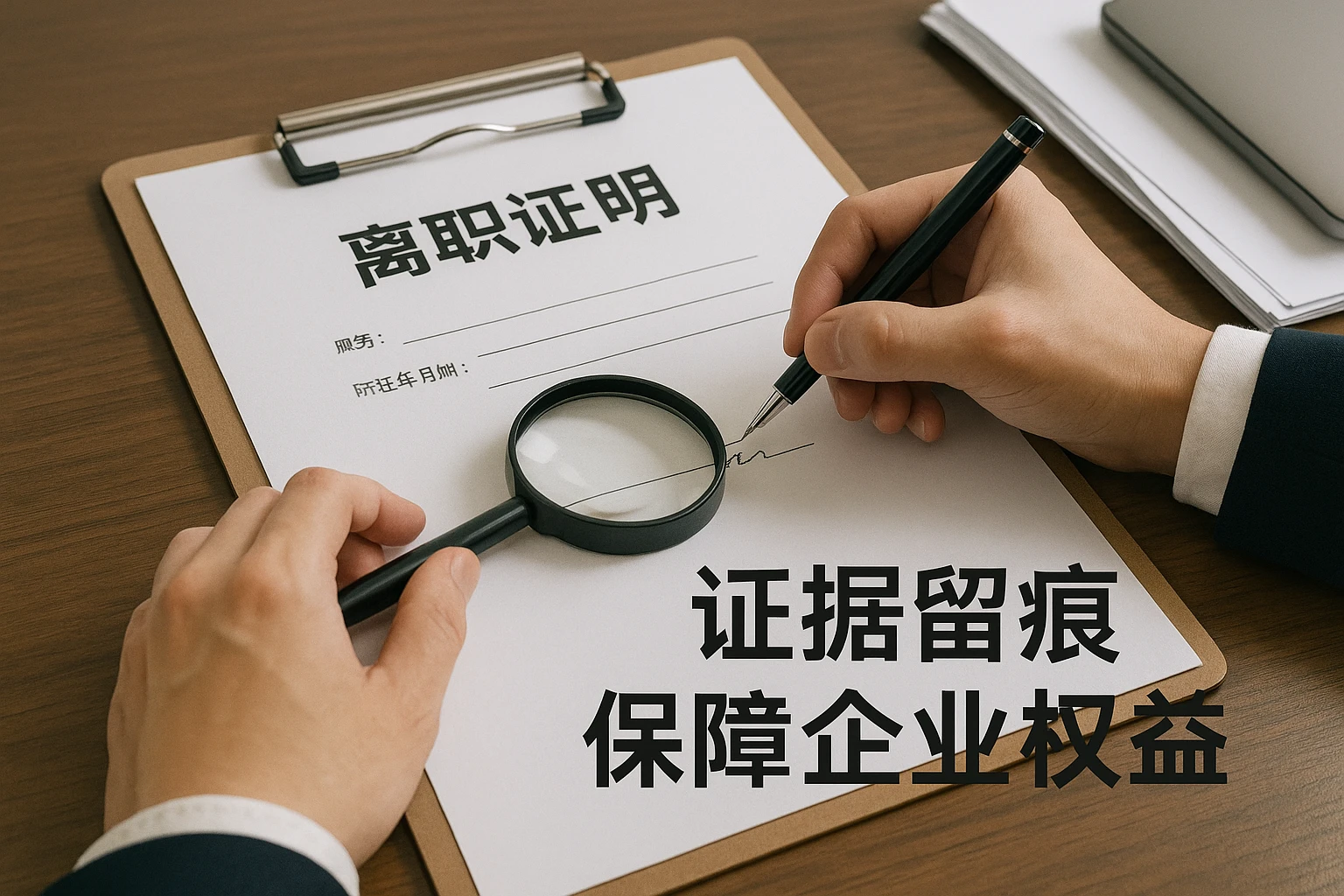 离职证据留痕，保证企业权益