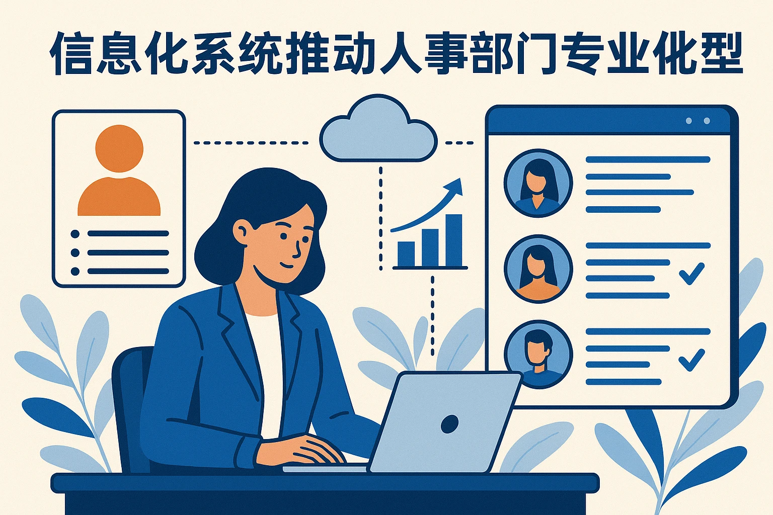 信息化系统推动人事部门专业化转型