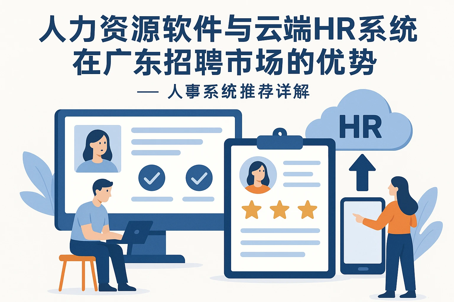 人力资源软件与云端HR系统在广东招聘市场的优势 —— 人事系统推荐详解