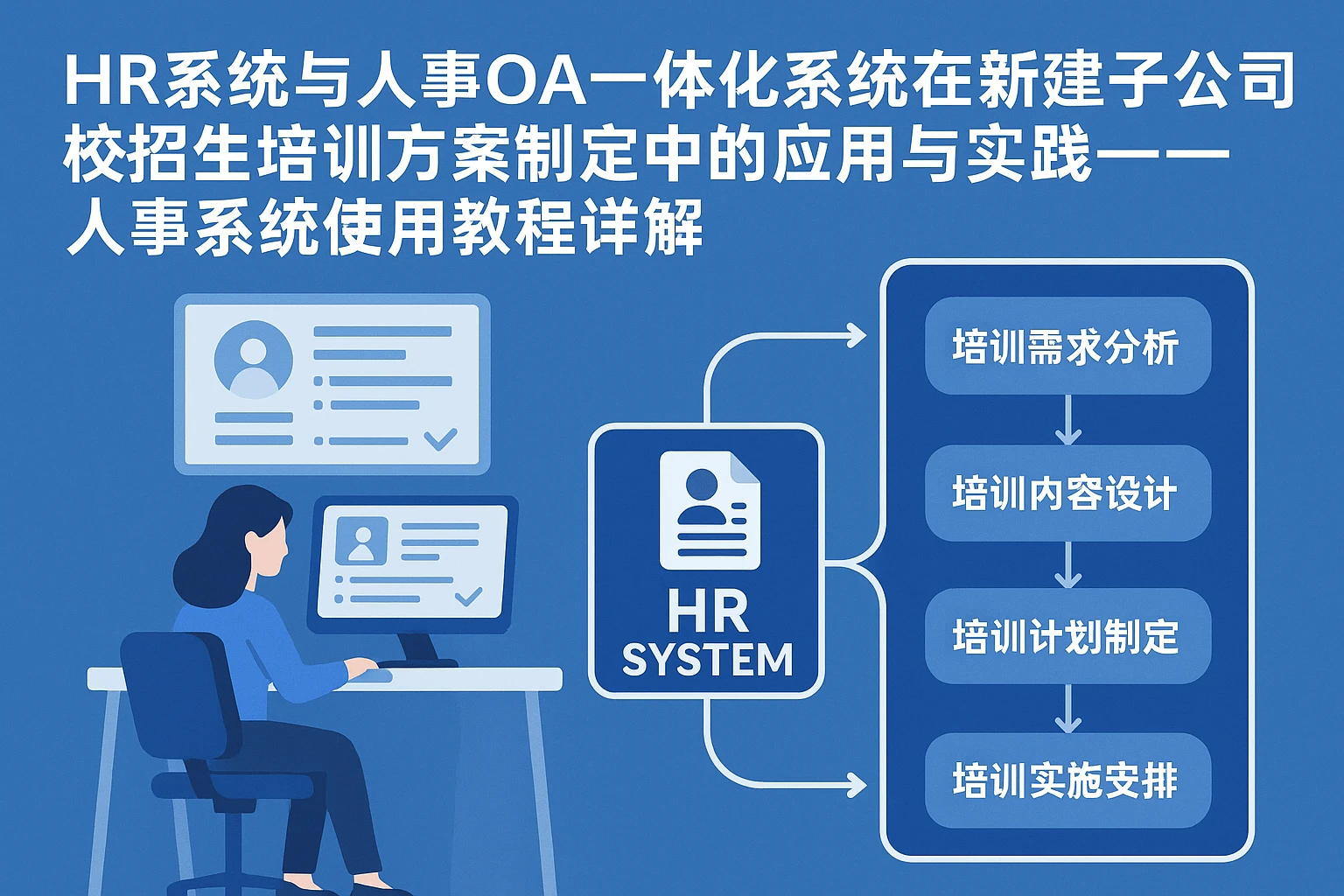 HR系统与人事OA一体化系统在新建子公司校招生培训方案制定中的应用与实践——人事系统使用教程详解
