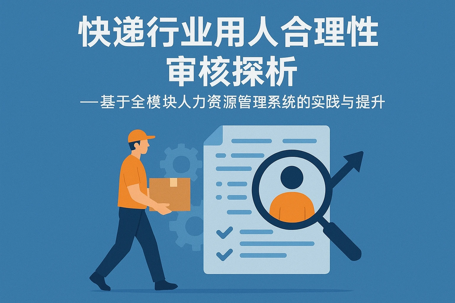 快递行业用人合理性审核探析——基于全模块人力资源管理系统的实践与提升