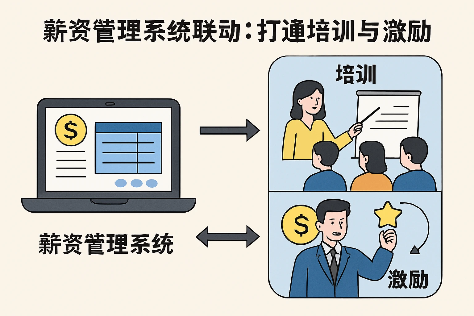薪资管理系统联动：打通培训与激励机制