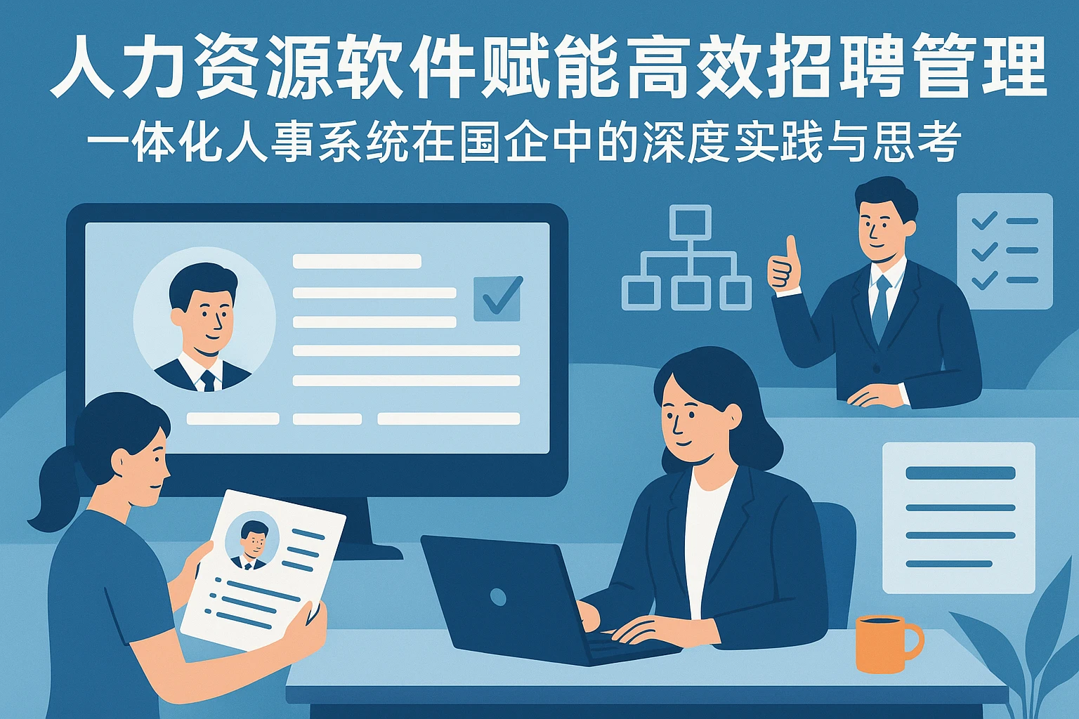 人力资源软件赋能高效招聘管理：一体化人事系统在国企中的深度实践与思考