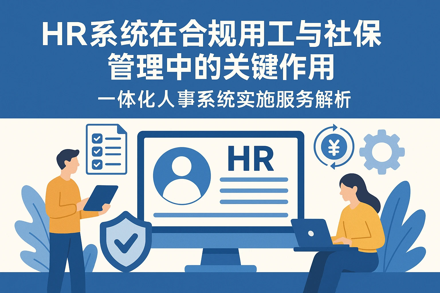 HR系统在合规用工与社保管理中的关键作用——一体化人事系统实施服务解析