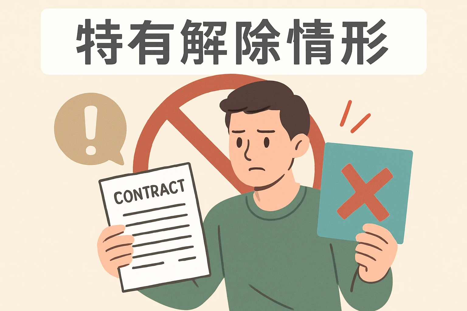 特有解除情形