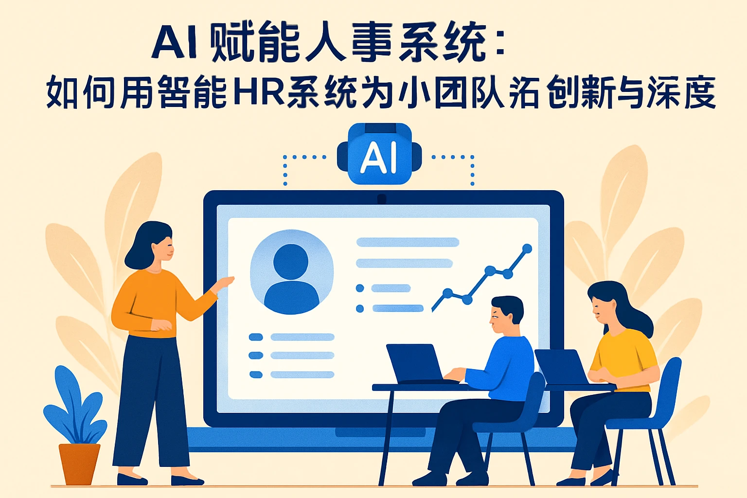 AI赋能人事系统：如何用智能HR系统为小团队拓展创新与深度