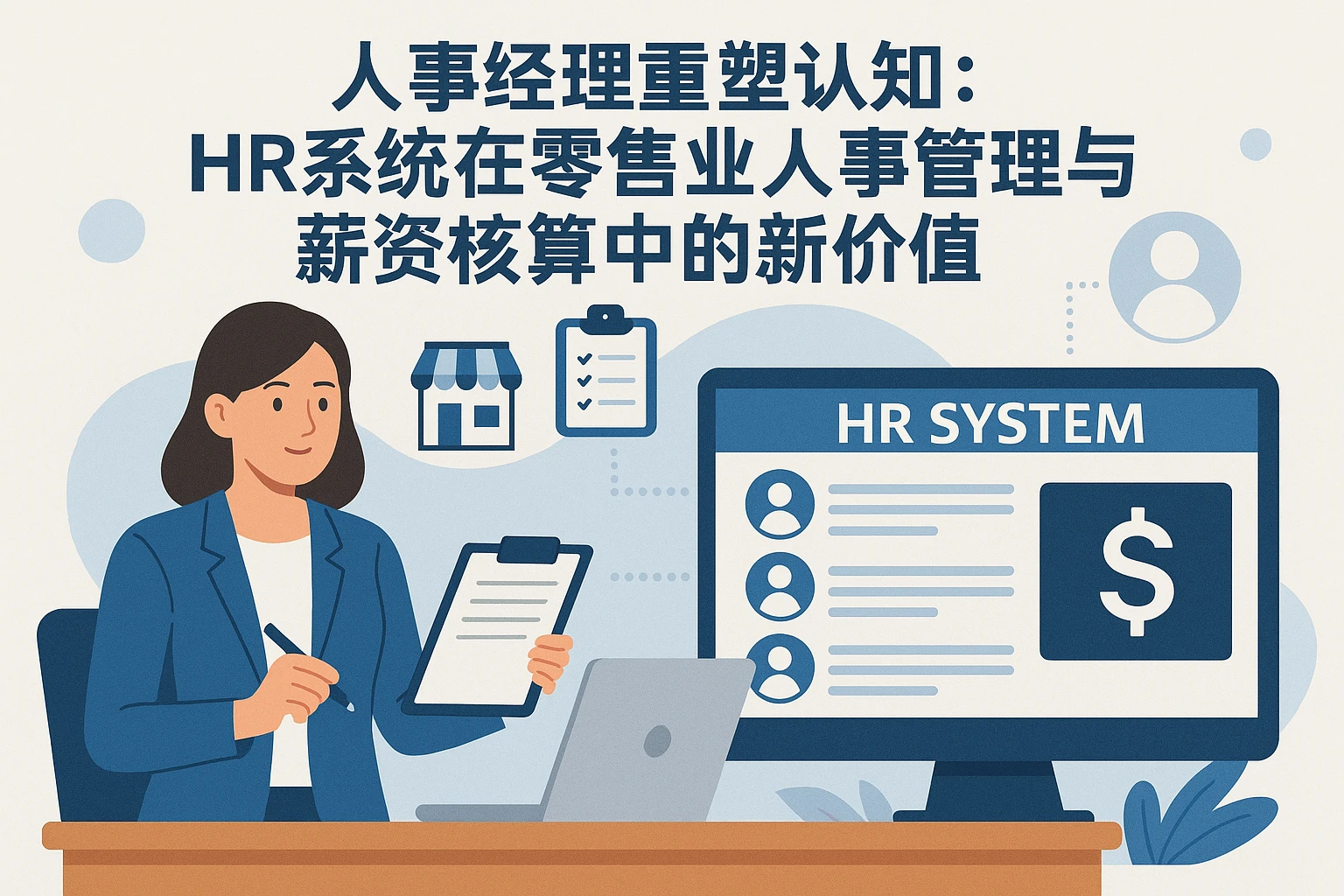 人事经理重塑认知：HR系统在零售业人事管理与薪资核算中的新价值
