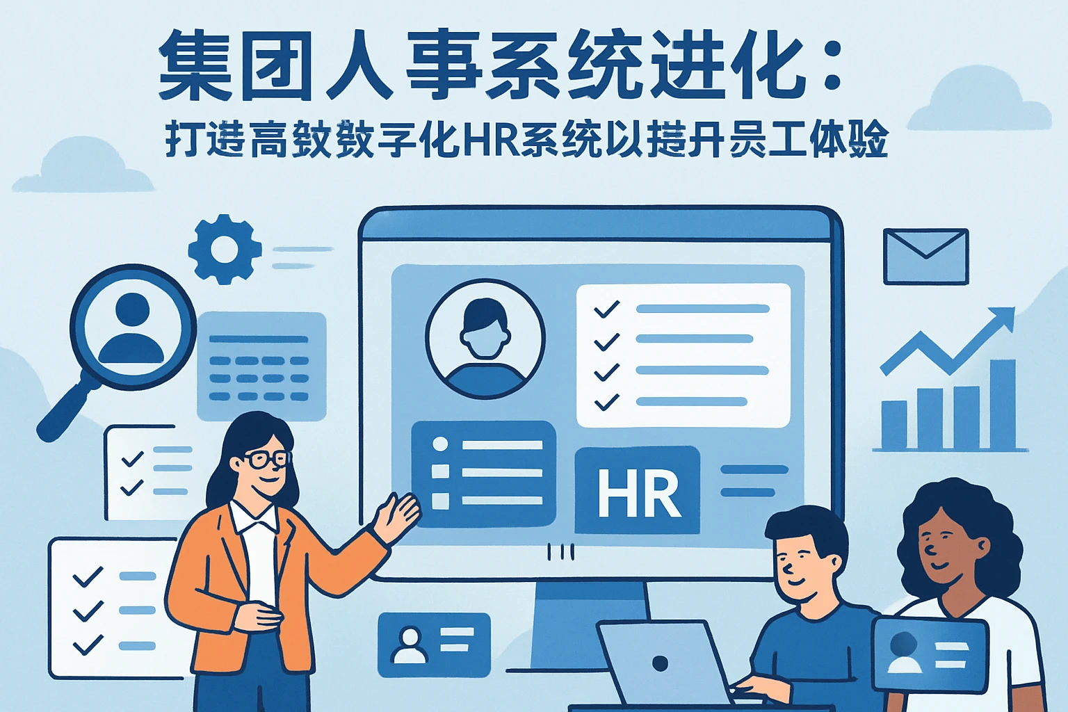 集团人事系统进化：打造高效数字化HR系统以提升员工体验