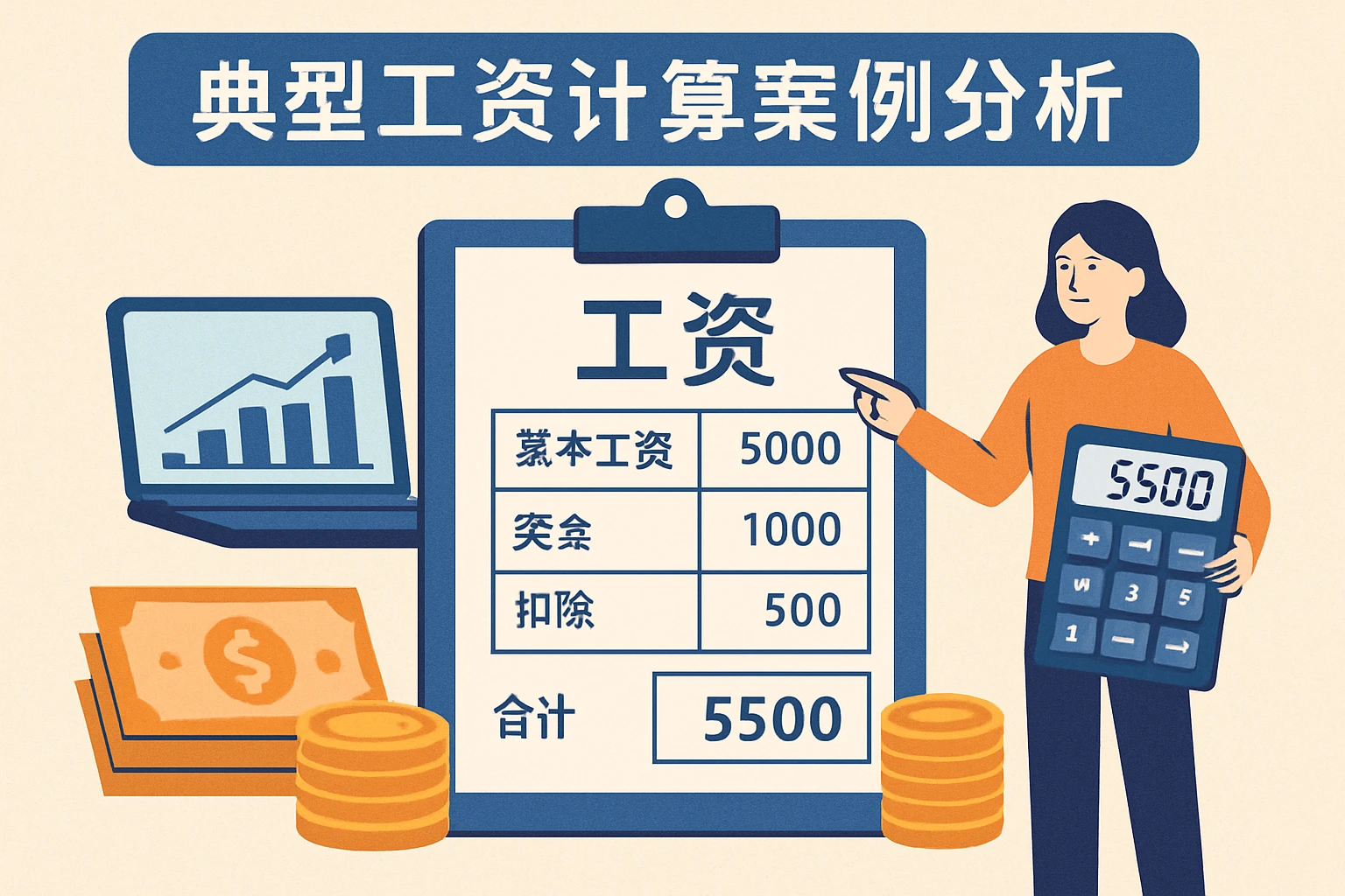 典型工资计算案例分析