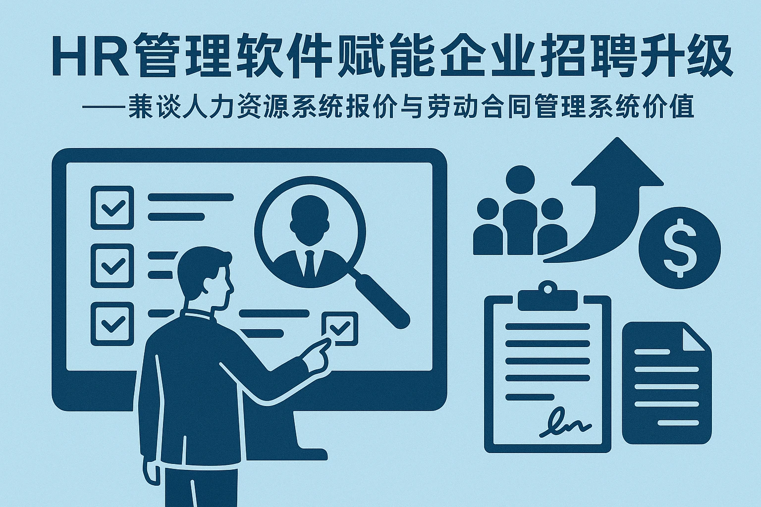 HR管理软件赋能企业招聘升级——兼谈人力资源系统报价与劳动合同管理系统价值
