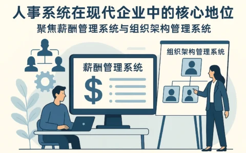 人事系统在现代企业中的核心地位与实践——聚焦薪酬管理系统与组织架构管理系统