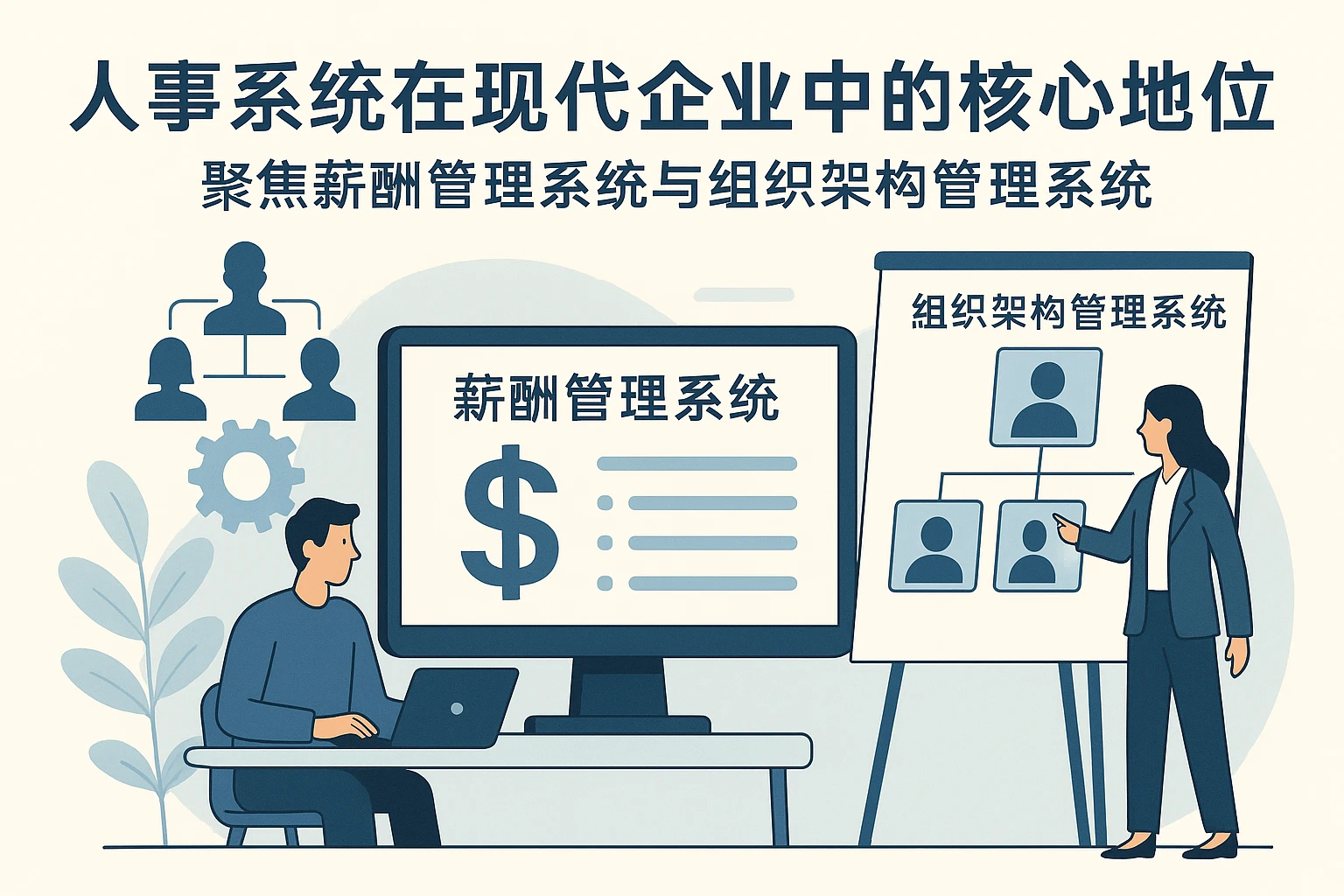 人事系统在现代企业中的核心地位与实践——聚焦薪酬管理系统与组织架构管理系统