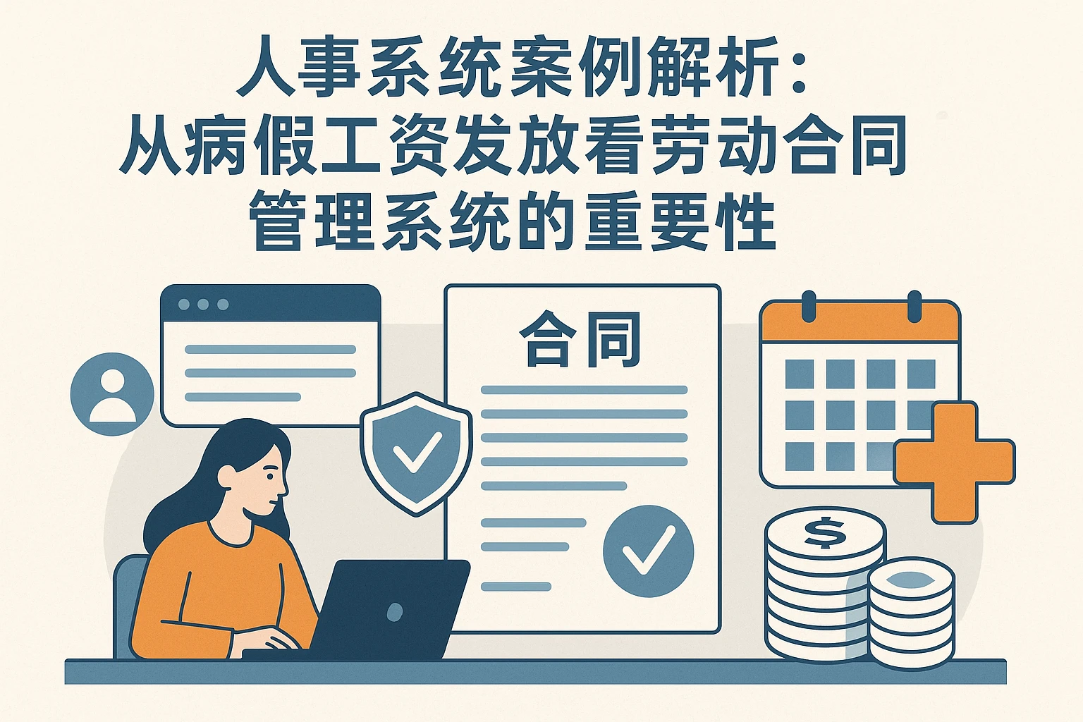 人事系统案例解析：从病假工资发放看劳动合同管理系统的重要性