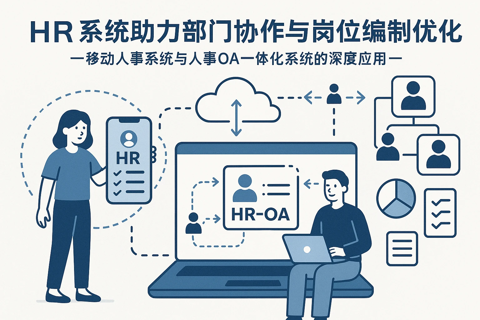 HR系统助力部门协作与岗位编制优化——移动人事系统与人事OA一体化系统的深度应用