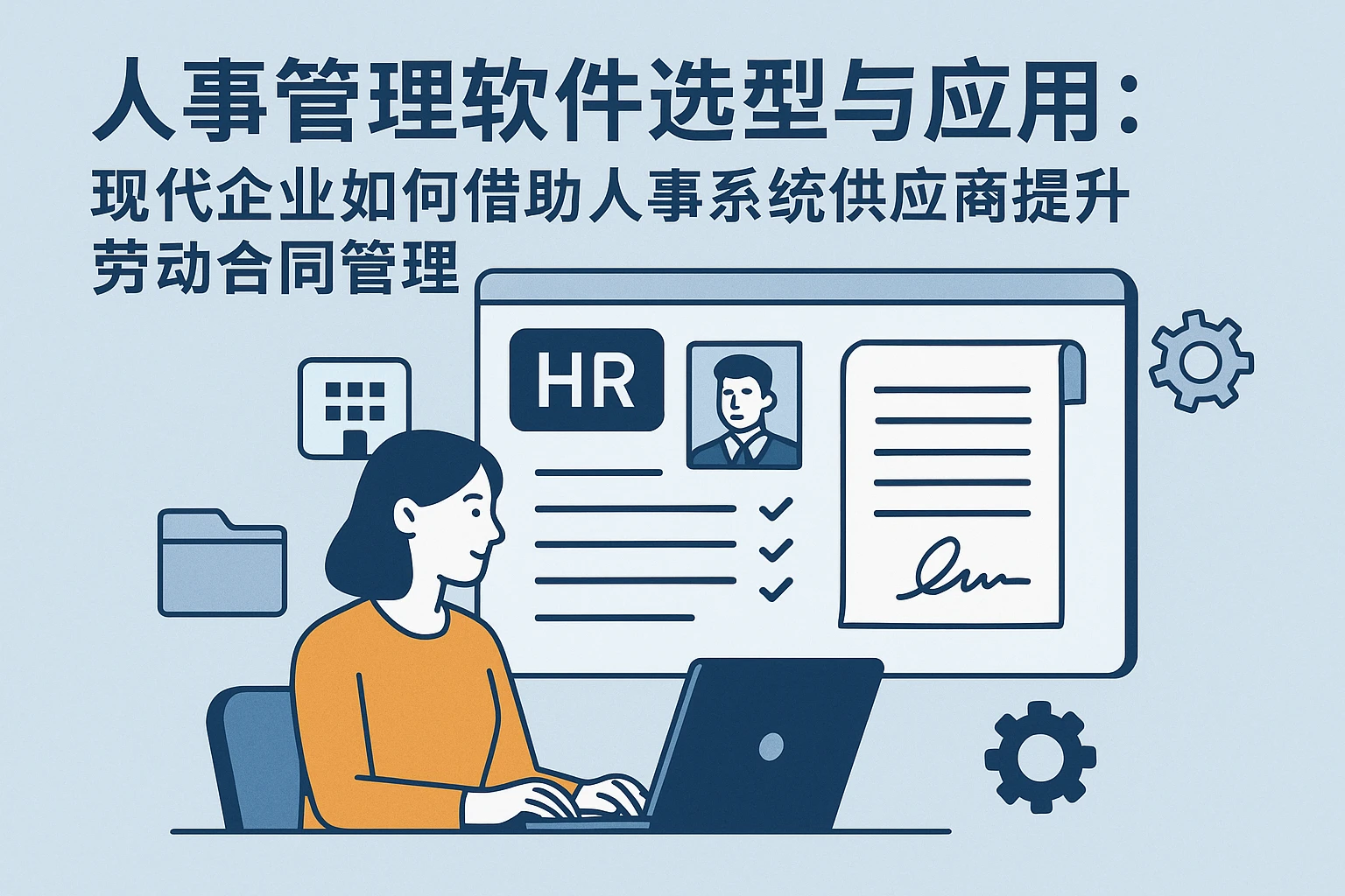人事管理软件选型与应用：现代企业如何借助人事系统供应商提升劳动合同管理