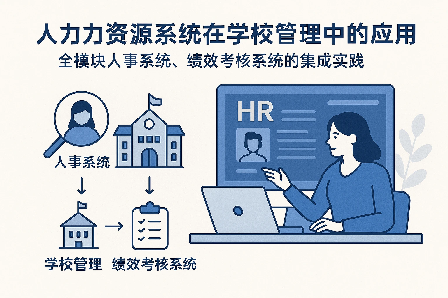 人力资源系统在学校管理中的应用与全模块人事系统、绩效考核系统的集成实践