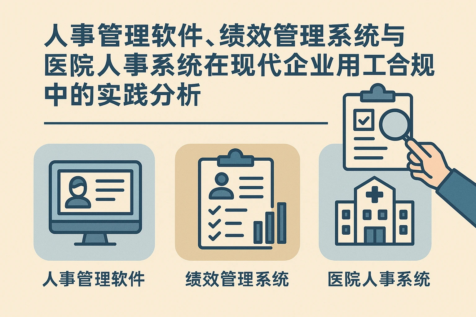 人事管理软件、绩效管理系统与医院人事系统在现代企业用工合规中的实践分析