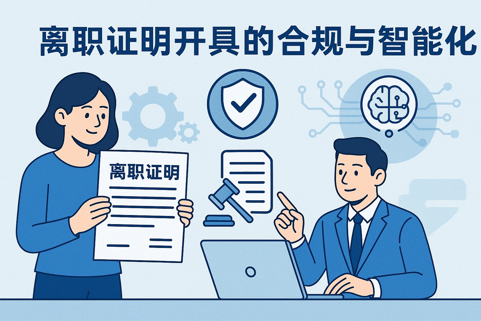 离职证明开具的合规与智能化