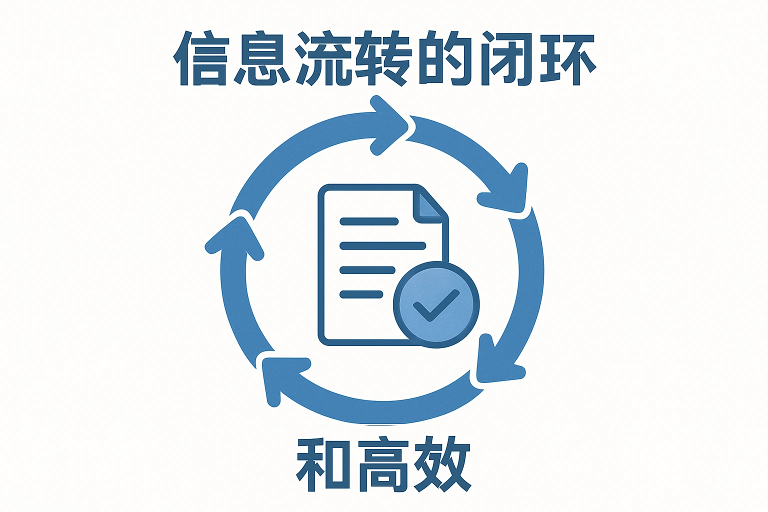 信息流转的闭环和高效