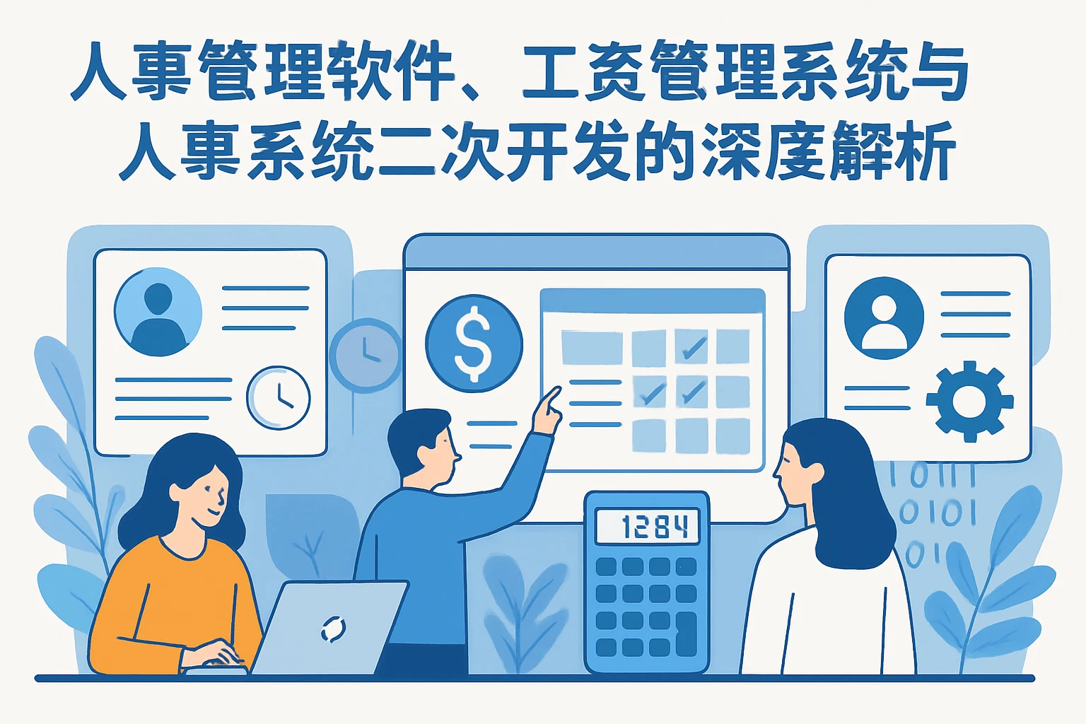 人事管理软件、工资管理系统与人事系统二次开发的深度解析