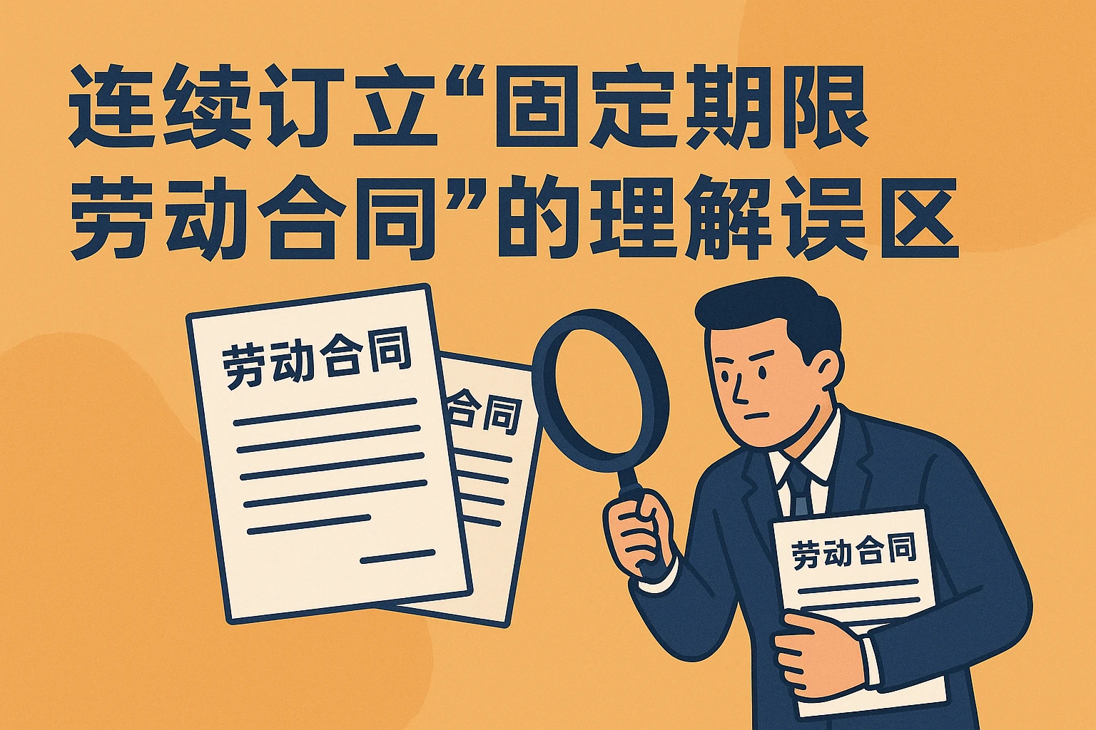 “连续订立”固定期限劳动合同的理解误区