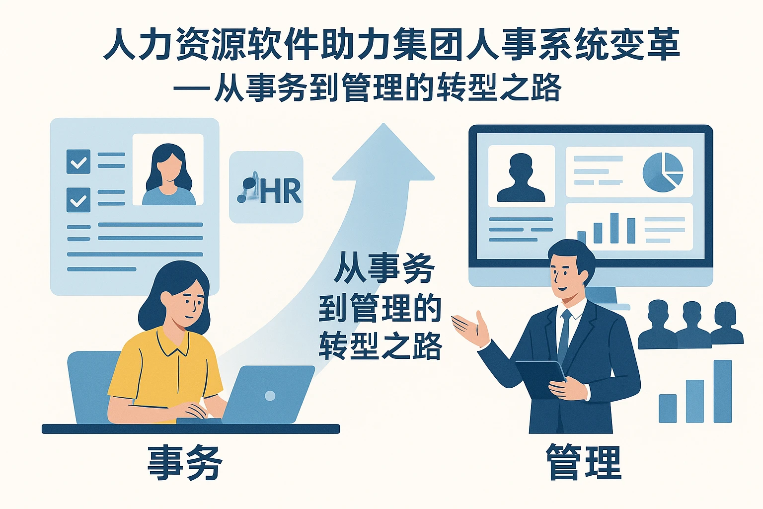 人力资源软件助力集团人事系统变革——从事务到管理的转型之路