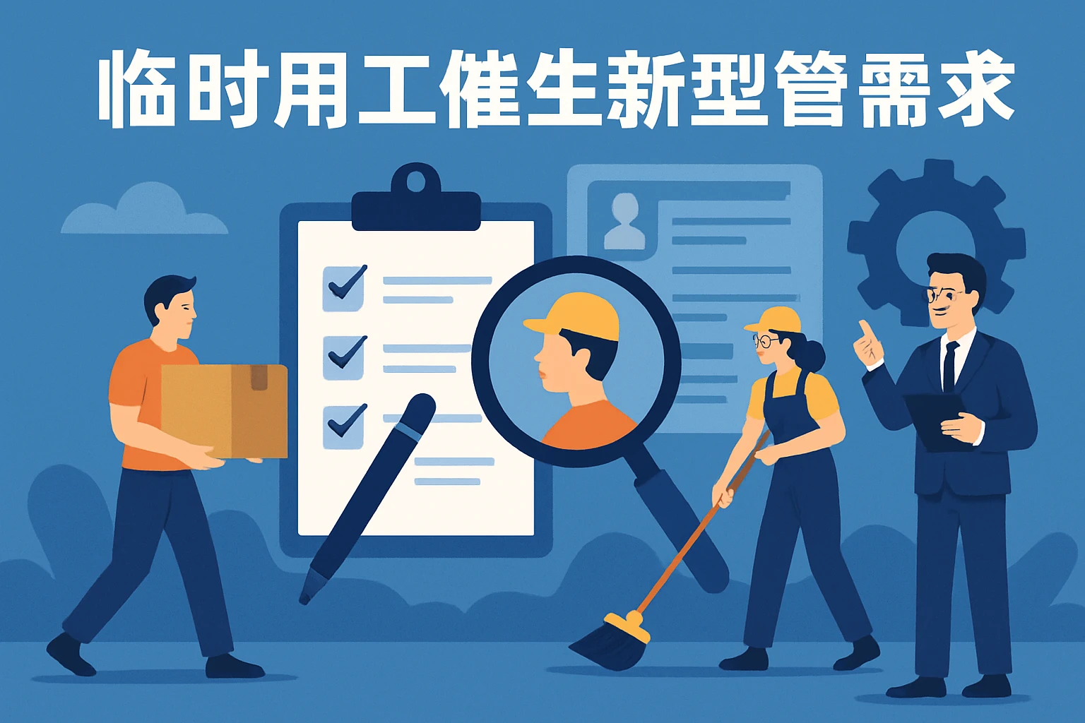 临时用工催生新型管理需求