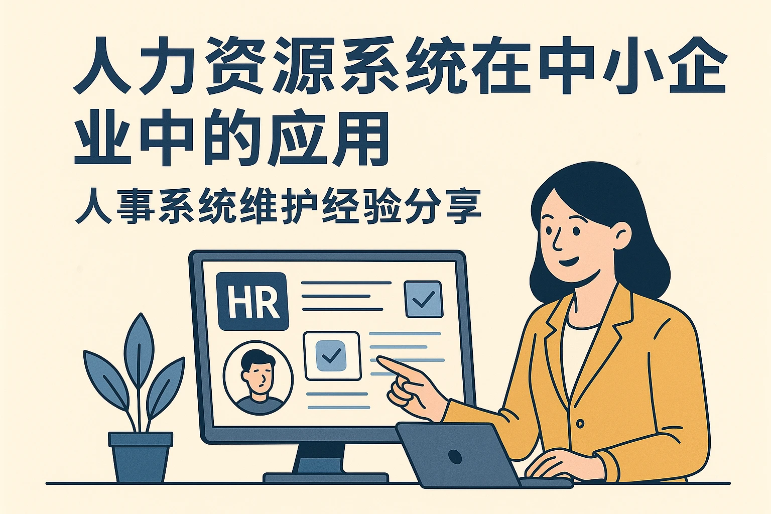 人力资源系统在中小企业中的应用与人事系统维护经验分享