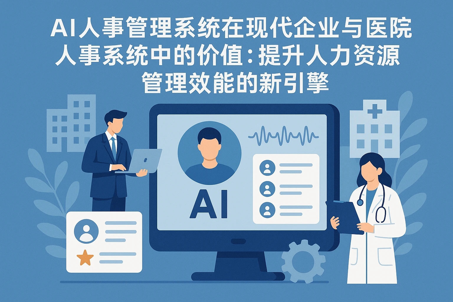 AI人事管理系统在现代企业与医院人事系统中的价值：提升人力资源管理效能的新引擎