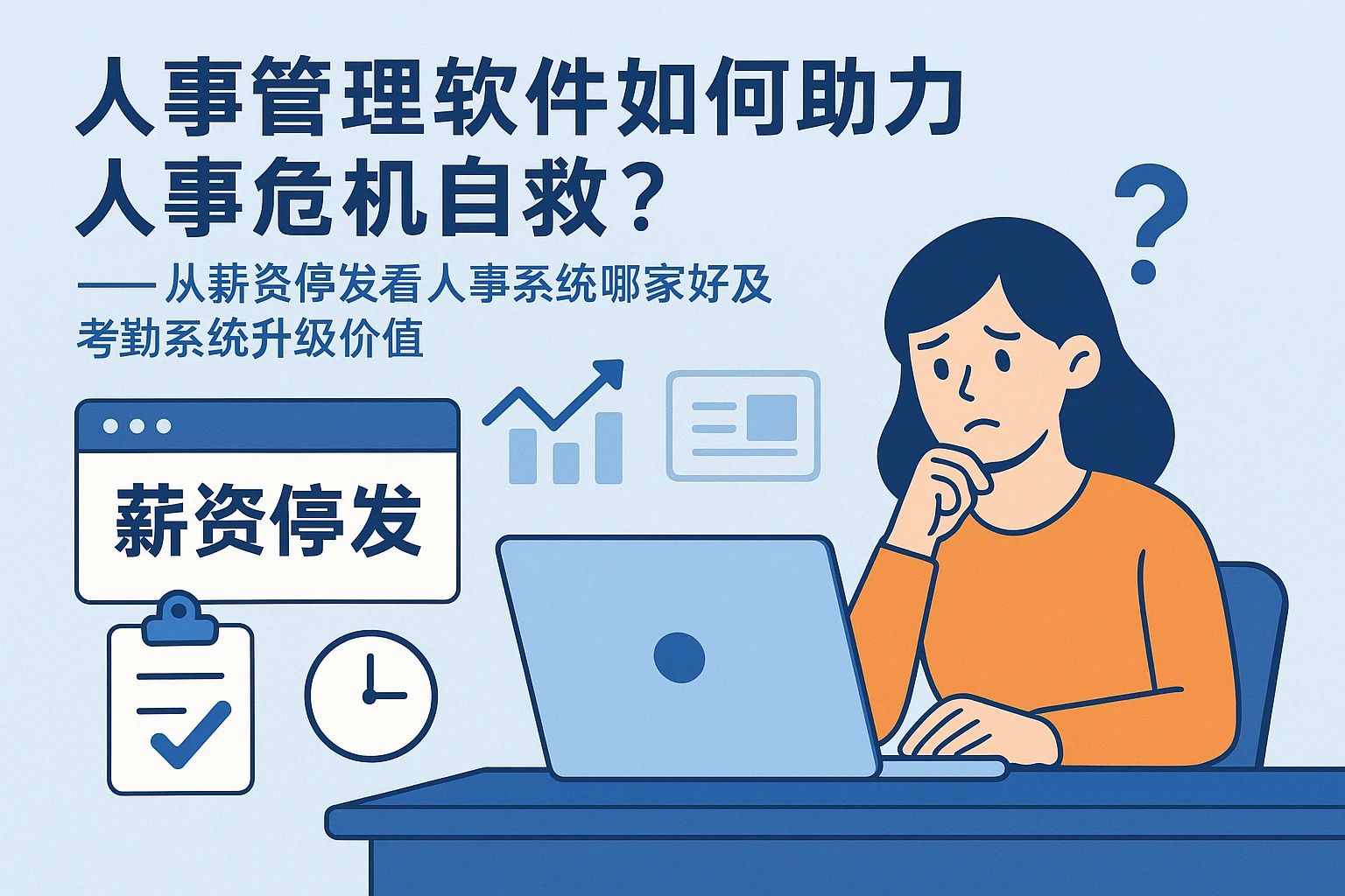 人事管理软件如何助力人事危机自救？——从薪资停发看人事系统哪家好及考勤系统升级价值