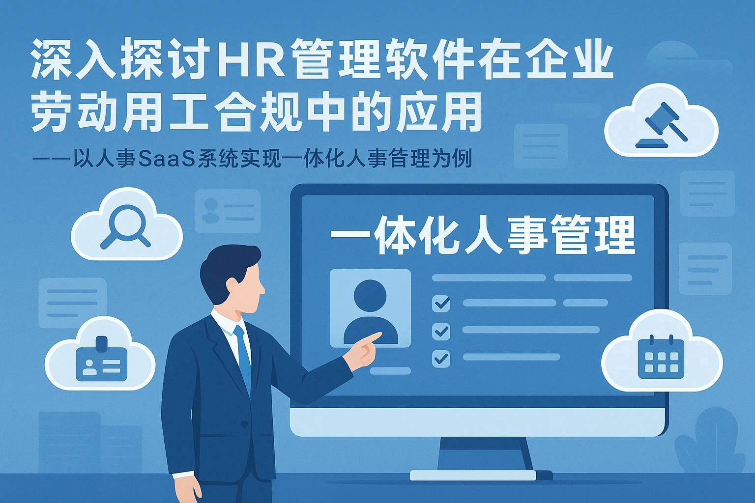 深入探讨HR管理软件在企业劳动用工合规中的应用——以人事SaaS系统实现一体化人事管理为例