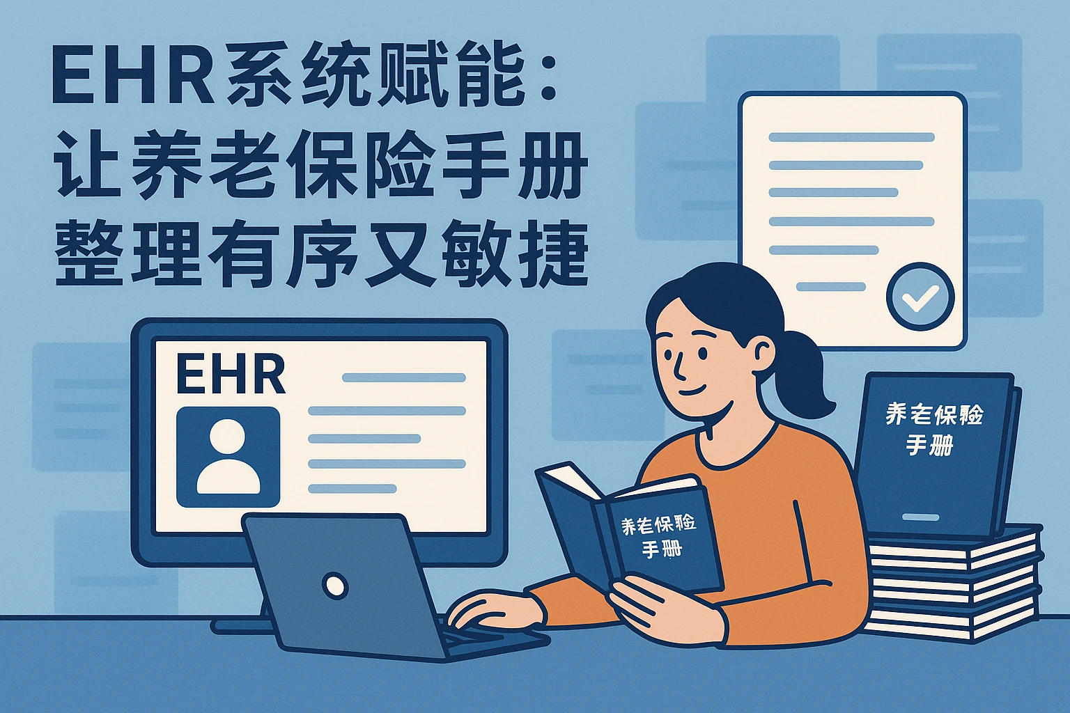 EHR系统赋能：让养老保险手册整理有序又敏捷