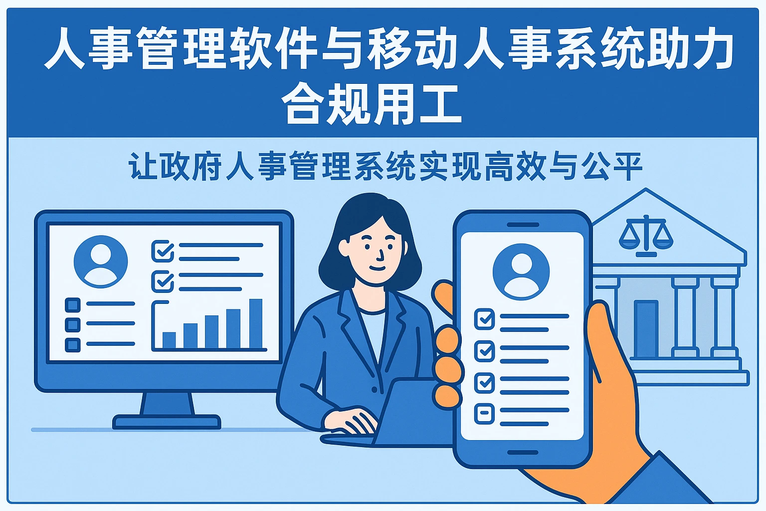 人事管理软件与移动人事系统助力合规用工：让政府人事管理系统实现高效与公平
